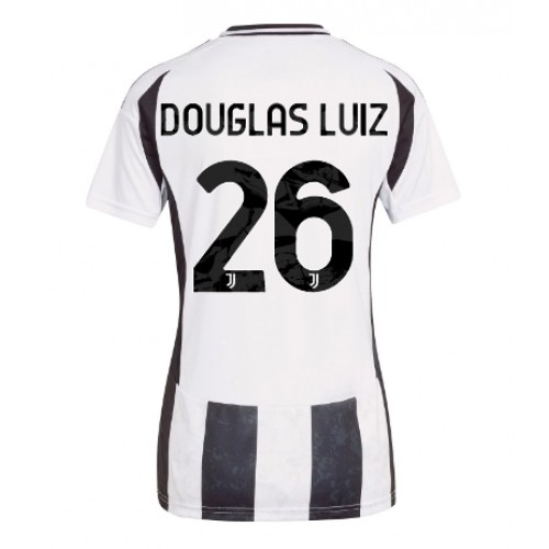 Dámy Fotbalový dres Juventus Douglas Luiz #26 2024-25 Domácí Krátký Rukáv